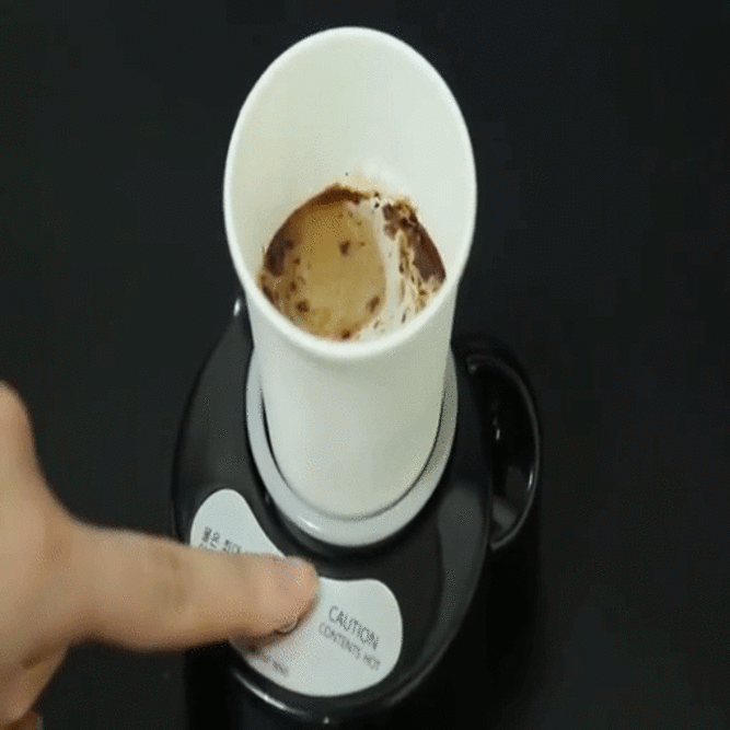 커피마실때에도 품격있게 커피 자동 믹서기 믹스김